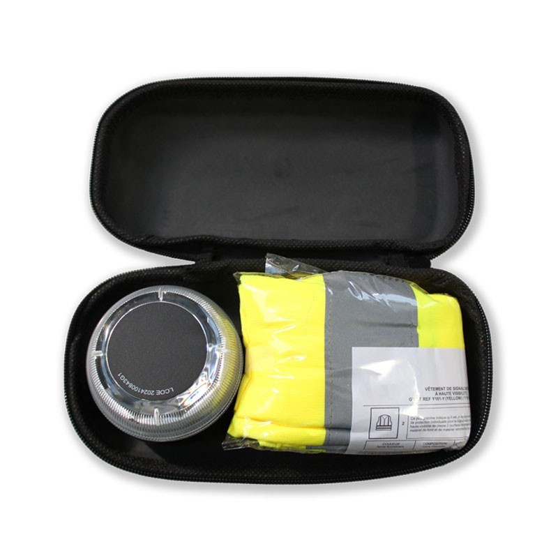 Baliza V16 Conectada DGT 3.0 + Funda protectora + Chaleco